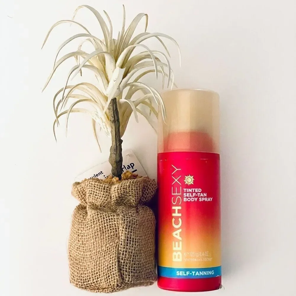 NWT Victoria’s Secret BEACH SEXY Self-Tanning Tinted Self Tan Body Spray 4.4Floz